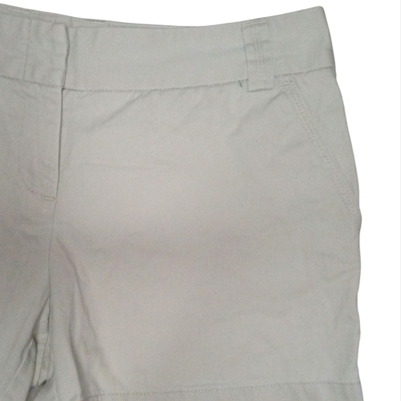 J. Crew Light Tan Khaki City Fit Cotton Chino Shorts Summer Size 10 - Picture 3 of 7